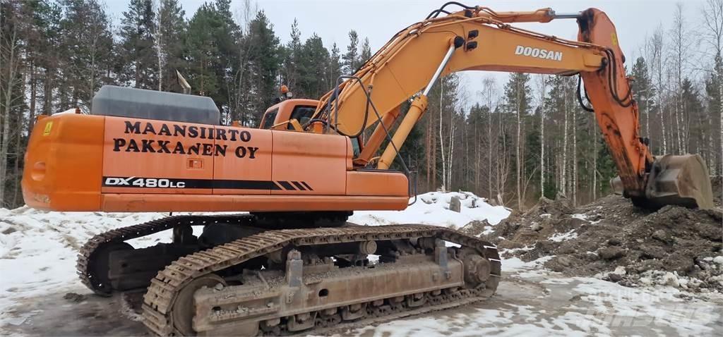 Doosan DX 480 LC Гусеничні екскаватори