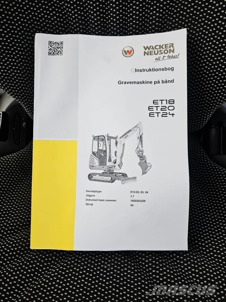 Wacker Neuson ET 18 Міні-екскаватори < 7т