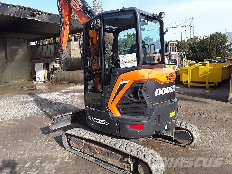 Doosan DX 35 Z Міні-екскаватори < 7т