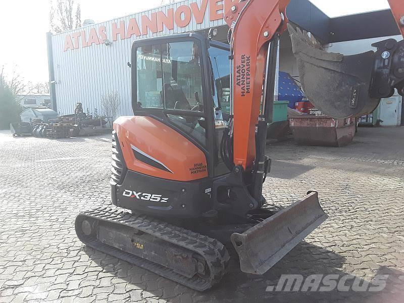 Doosan DX 35 Z Міні-екскаватори < 7т