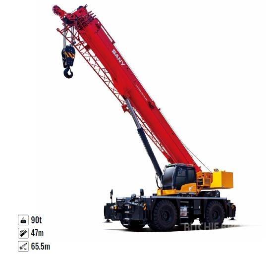 Sany SRE900 / 90 tons автокрани