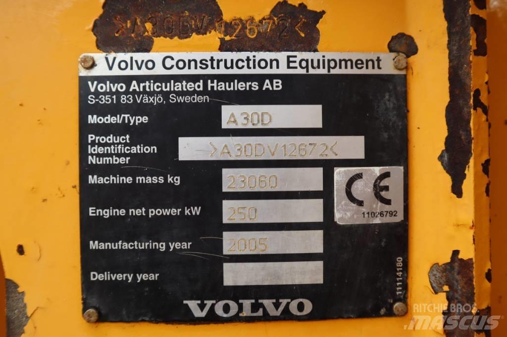Volvo A30D Зчленовані самоскиди