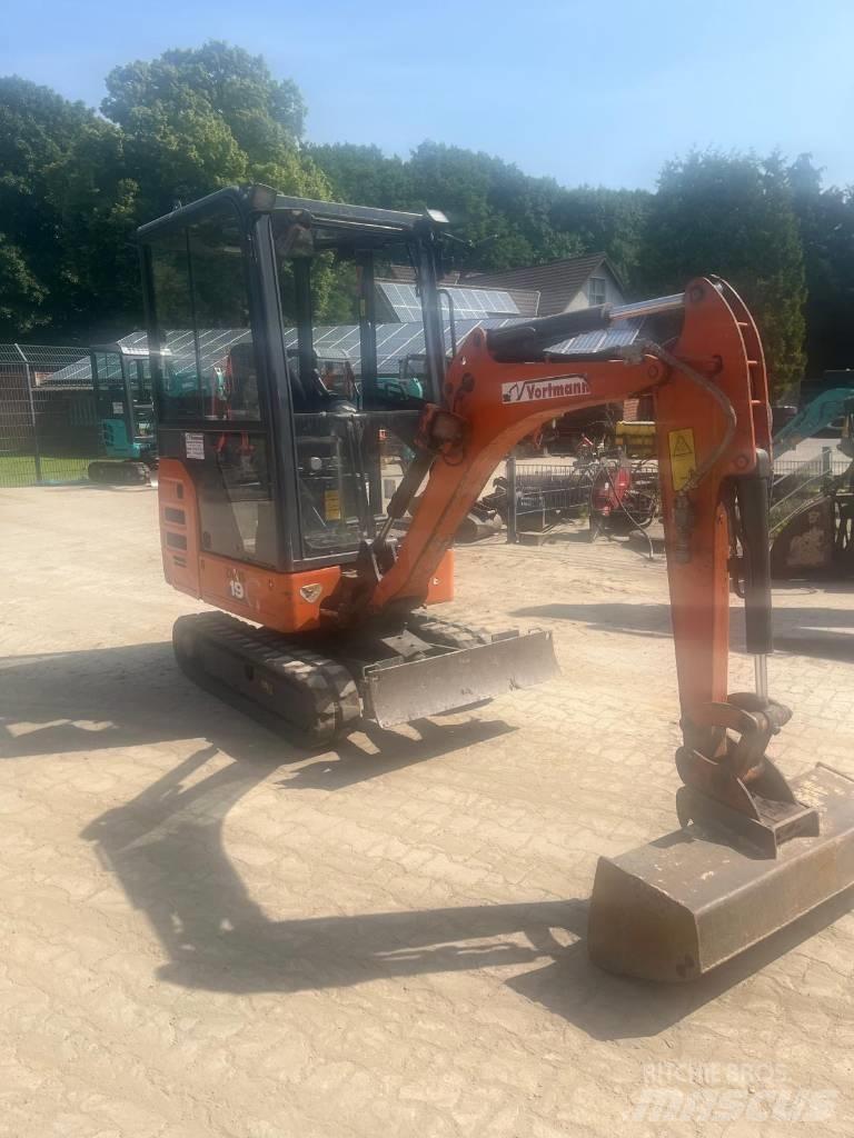 Hitachi ZX 19 Міні-екскаватори < 7т
