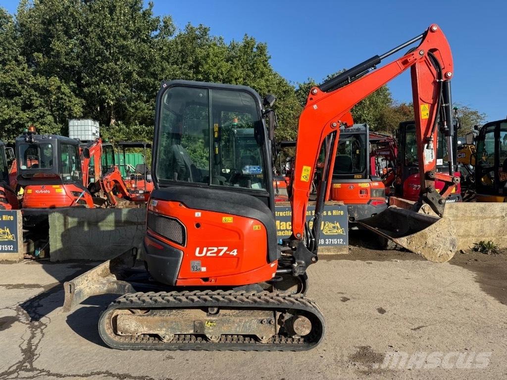 Kubota U 27-4 Міні-екскаватори < 7т