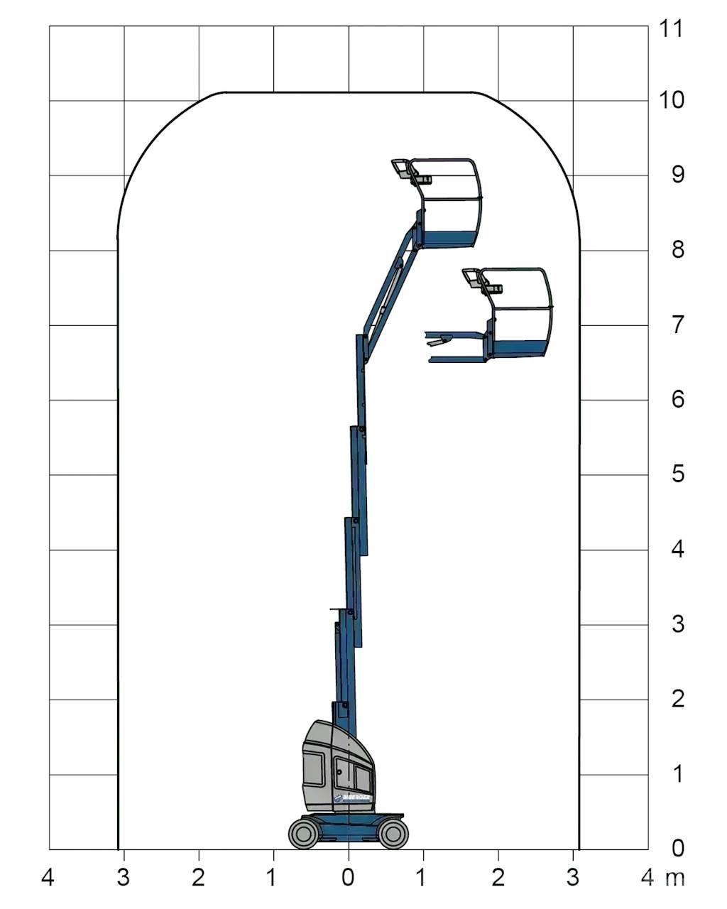 JLG Toucan 10E-L Колінчаті підйомники