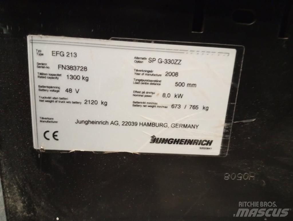 Jungheinrich EFG213 Електронавантажувачі
