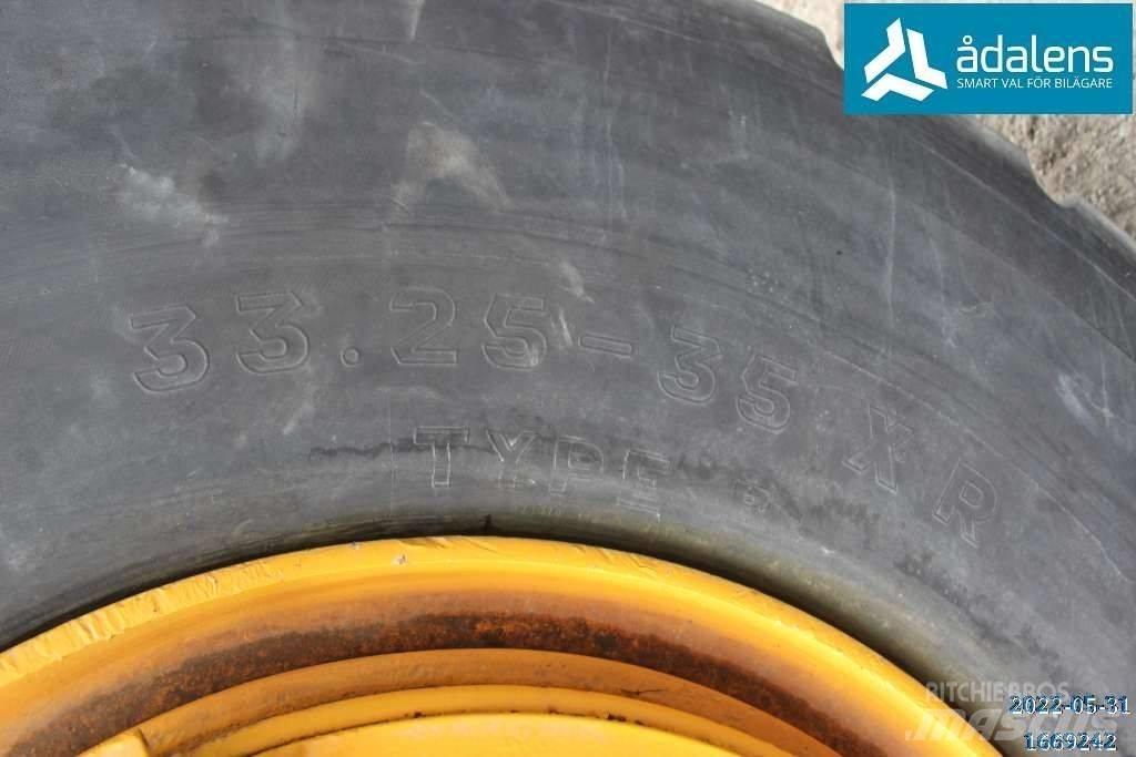  Dumper hjul 33.25-35 Шини