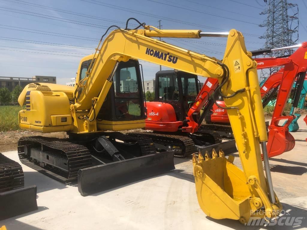 Komatsu PC 60 Гусеничні екскаватори