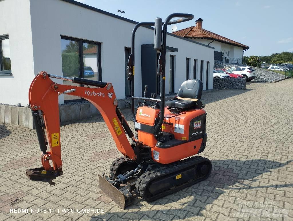 Kubota K008-5 Міні-екскаватори < 7т