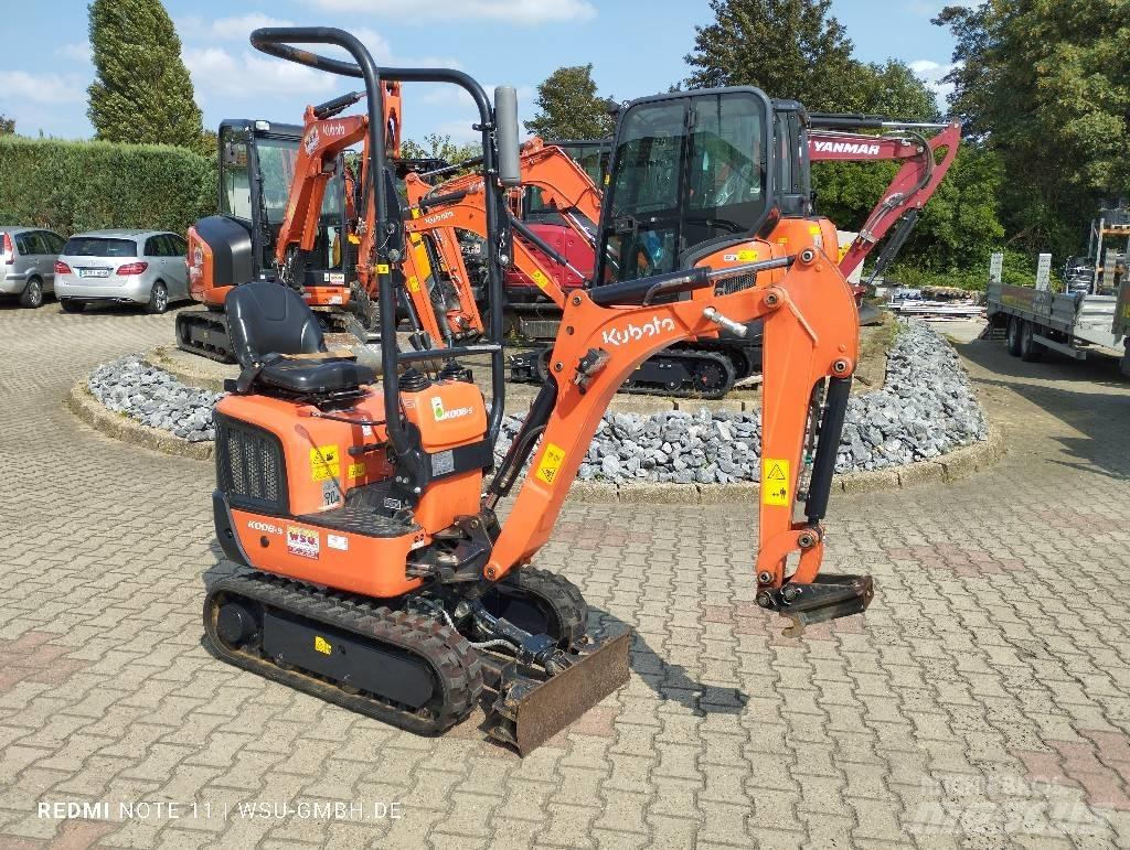 Kubota K008-5 Міні-екскаватори < 7т