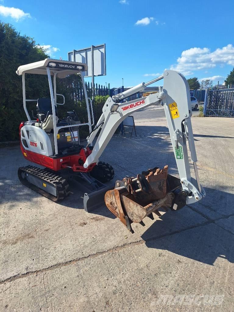 Takeuchi TB 216 Міні-екскаватори < 7т