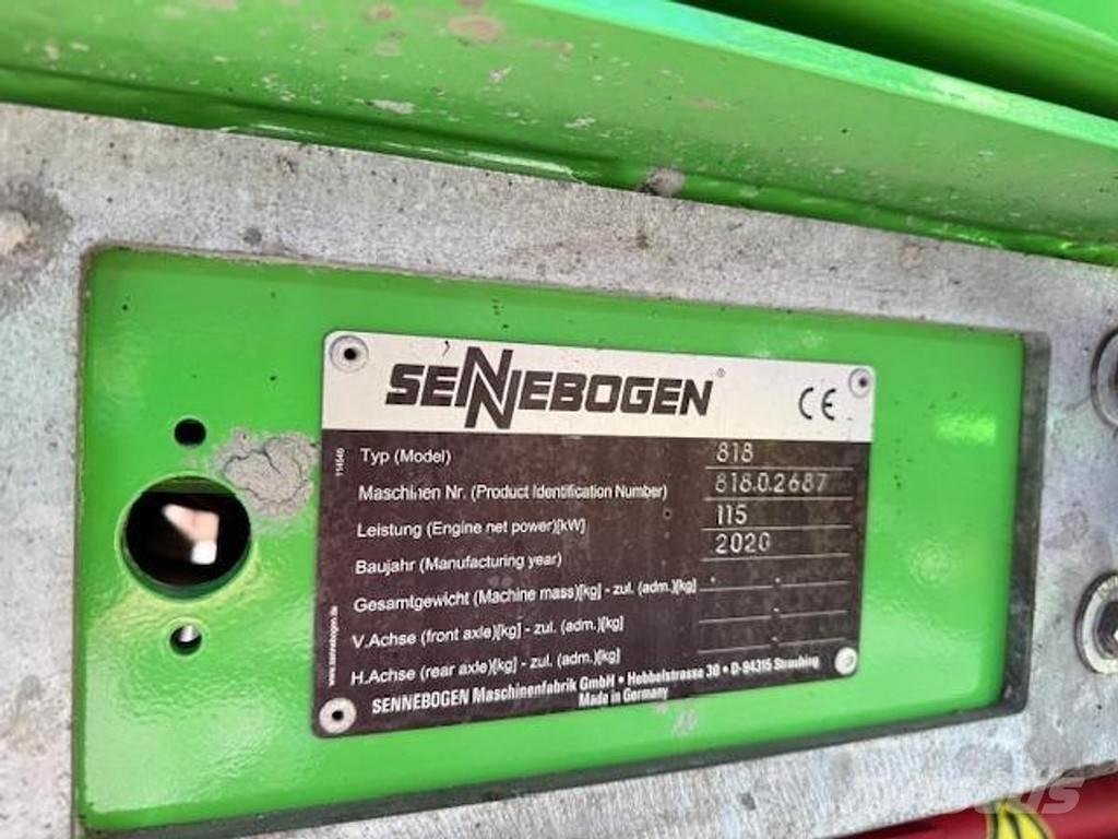 Sennebogen 818 E Перевантажувачі металобрухту/промислові навантажувачі