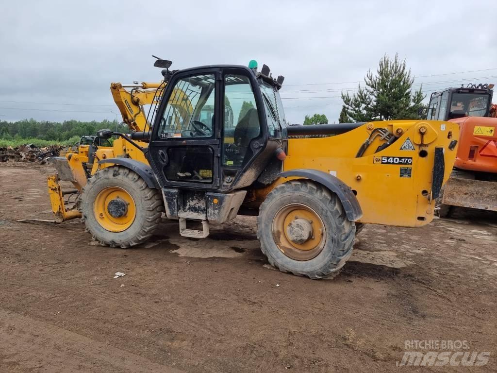 JCB 540-170 Телескопічні навантажувачі