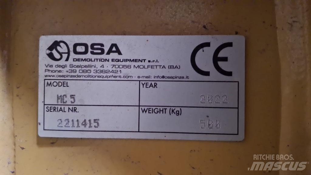 OSA MC5 Будівельні роздрібнювачі