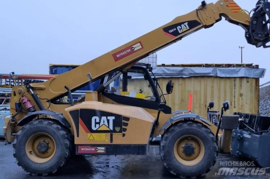 CAT TH 414 Телескопічні навантажувачі