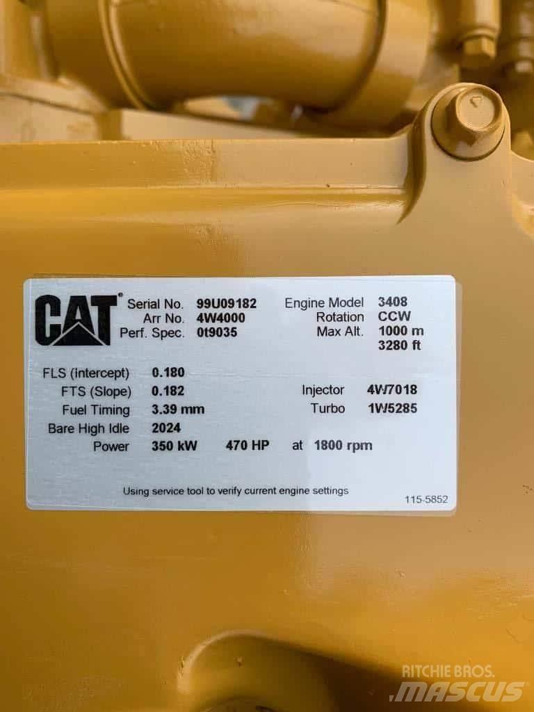 CAT 3408 DITA Суднові енергетичні установки