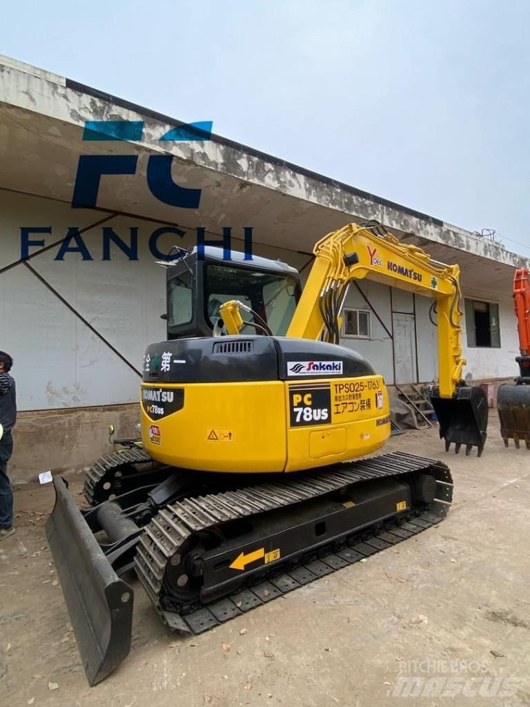 Komatsu 78US Міні-екскаватори < 7т