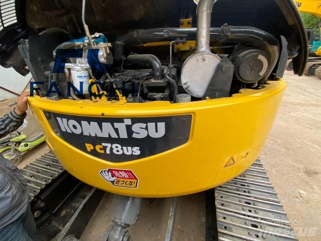 Komatsu 78US Міні-екскаватори < 7т