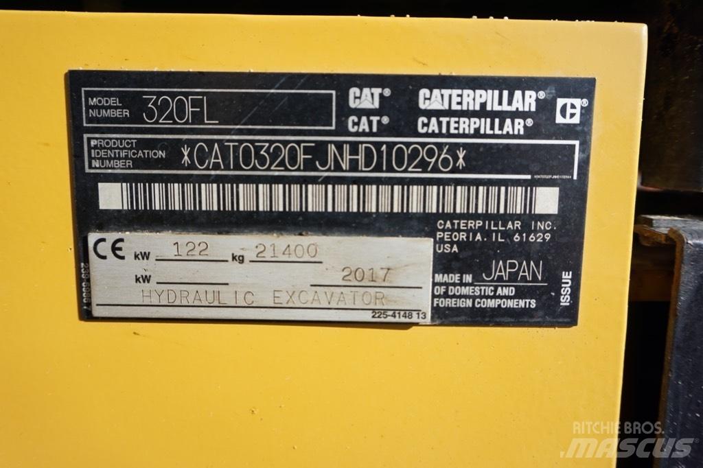 CAT 320 FL Гусеничні екскаватори