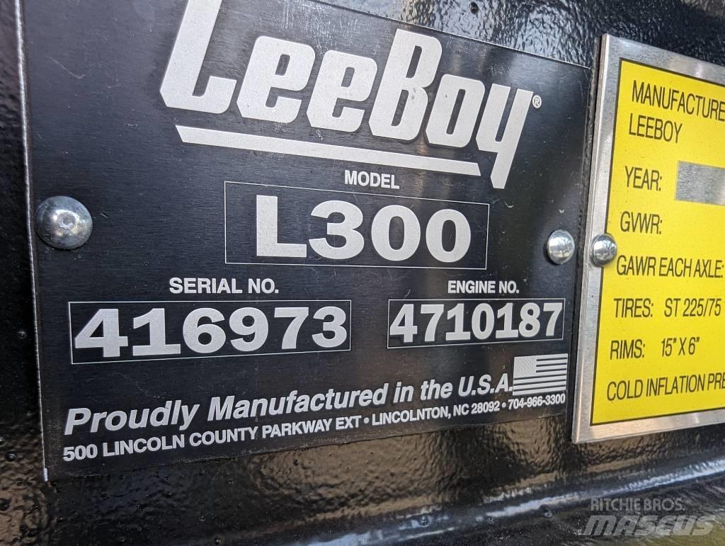 LeeBoy 300T Запчастини до асфальтної техніки