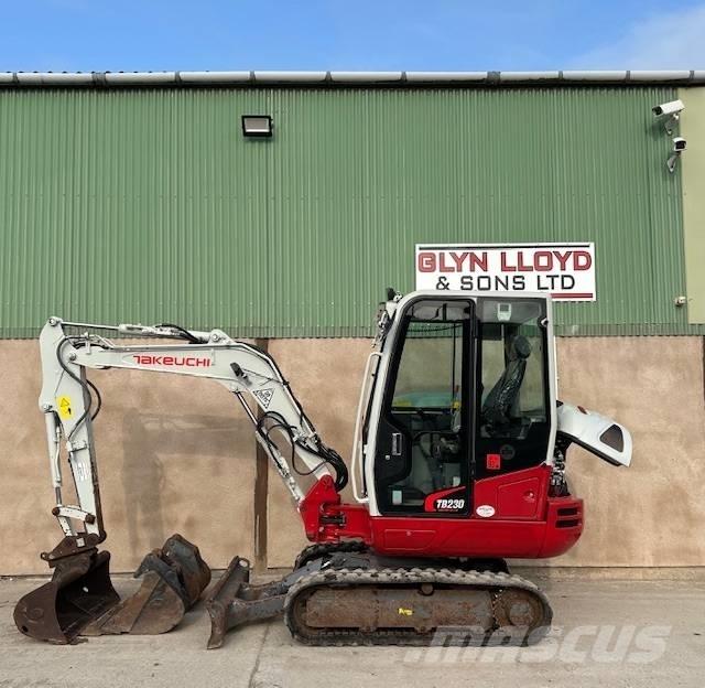 Takeuchi TB 230 Міні-екскаватори < 7т