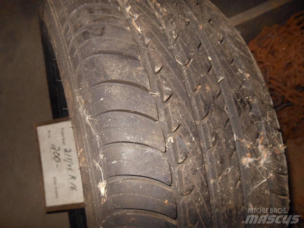  Däck 215/55R16 Інше додаткове обладнання для тракторів