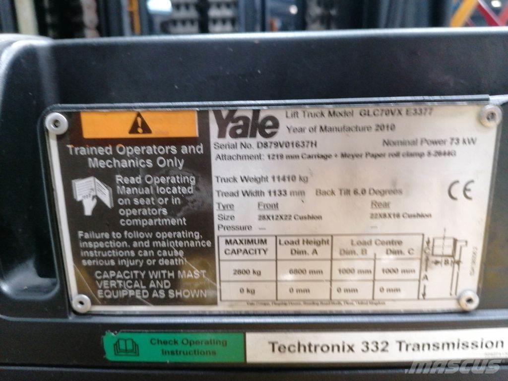 Yale VX70 Газові навантажувачі