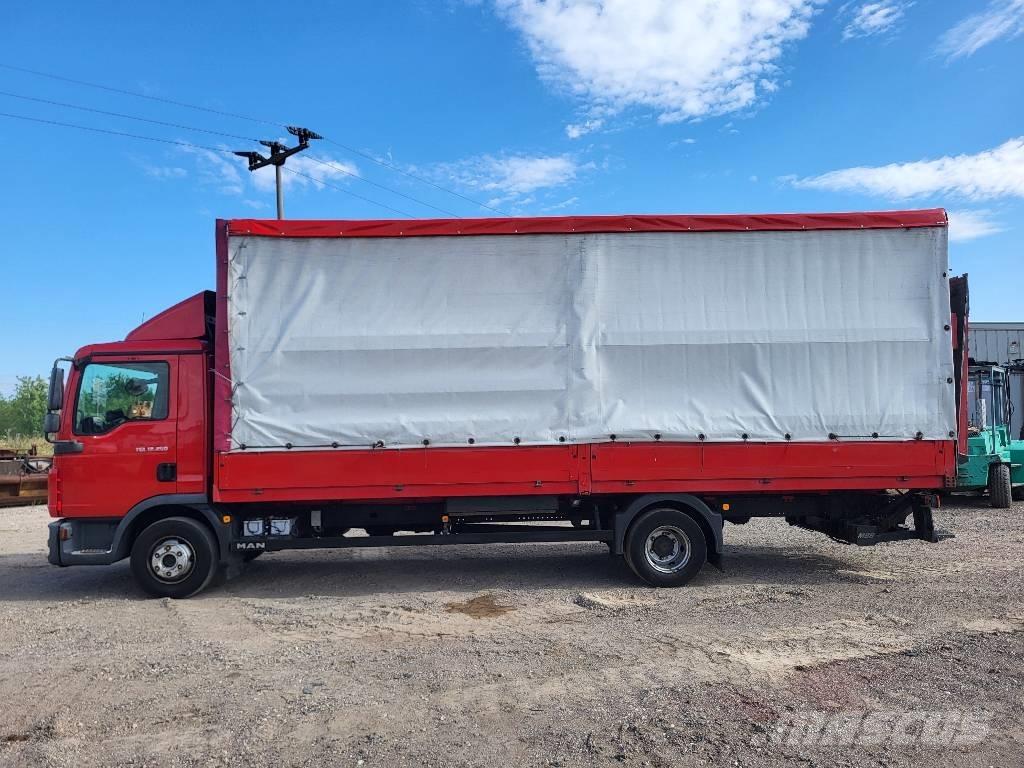 MAN 12.250 TGL Тентовані вантажівки