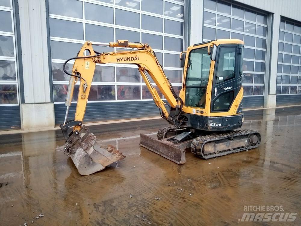 Hyundai Robex 27Z-9 Міні-екскаватори < 7т