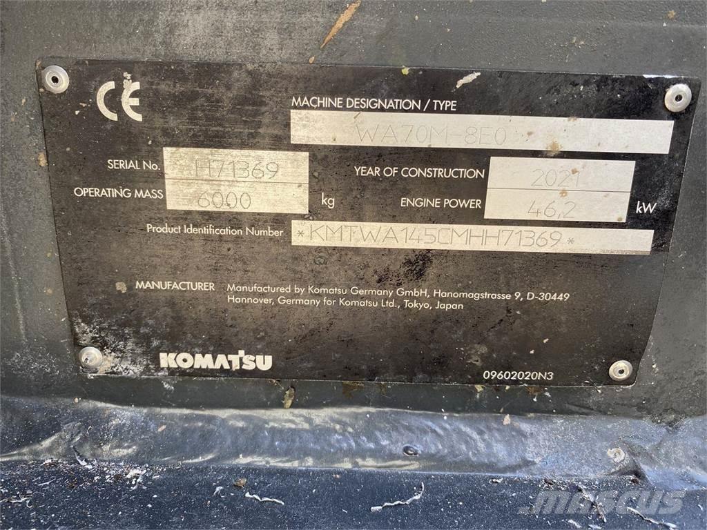 Komatsu WA70M-8EO Багатофункціональне обладнання для вантажних і землекопальних робіт