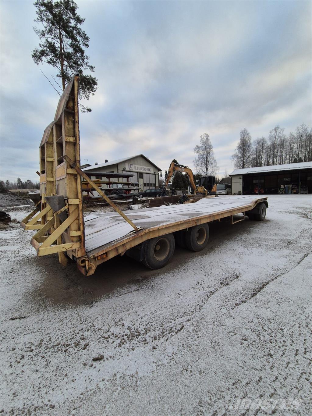 Goldhofer 23T Низькорамні причепи