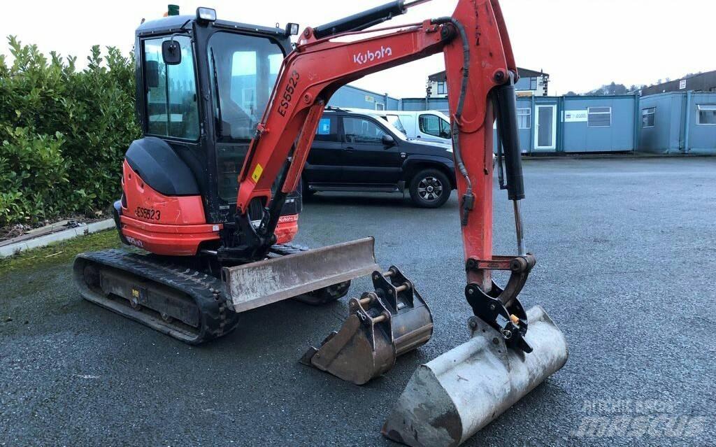 Kubota u25 U25 Міні-екскаватори < 7т