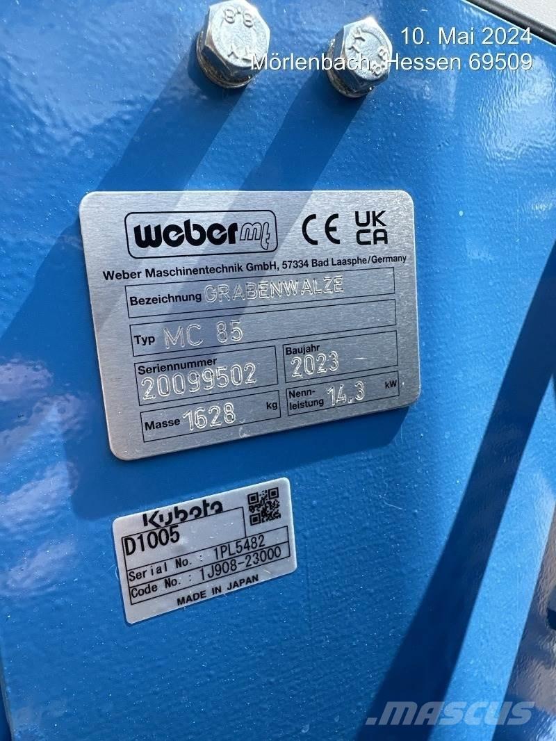 Weber MC85 Дорожні котки