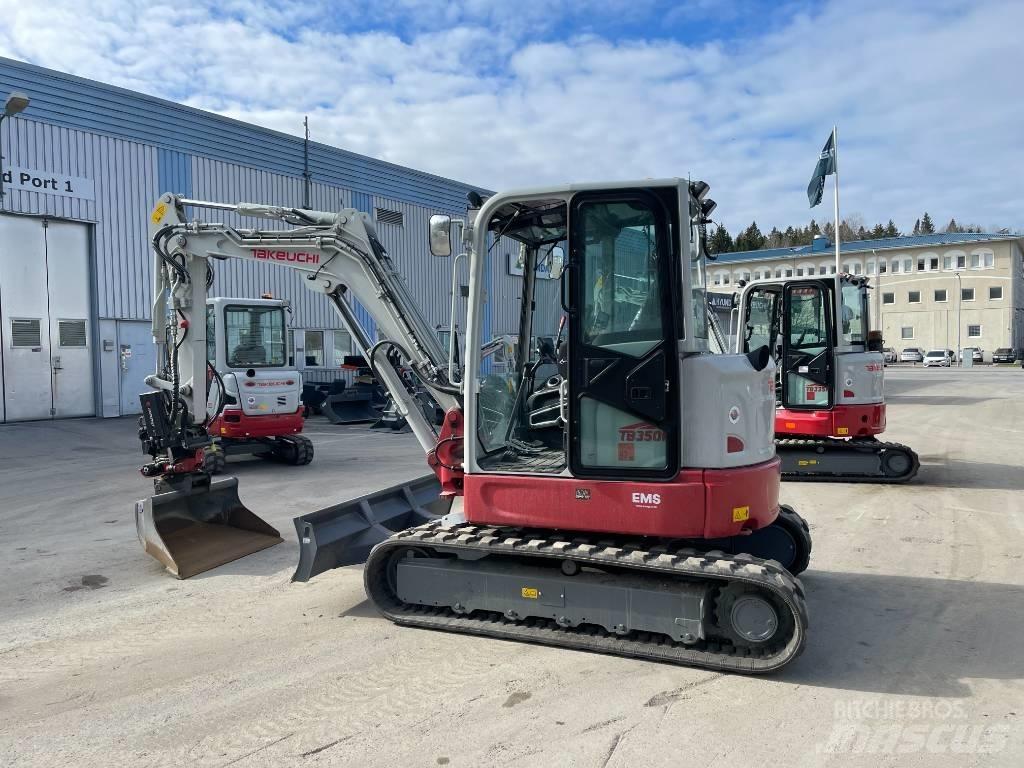 Takeuchi TB 350 R Міні-екскаватори < 7т