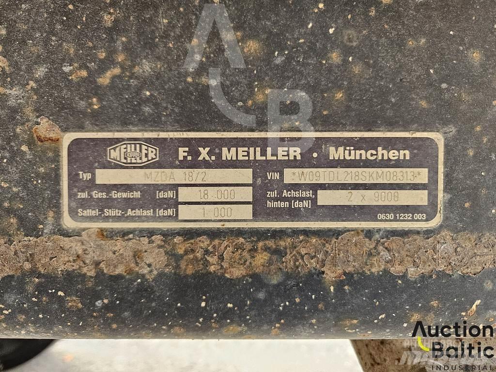 Meiller MZDA 18/2 Тентовані напівпричепи