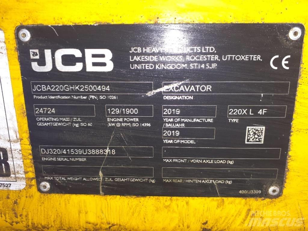 JCB 220X LC Гусеничні екскаватори