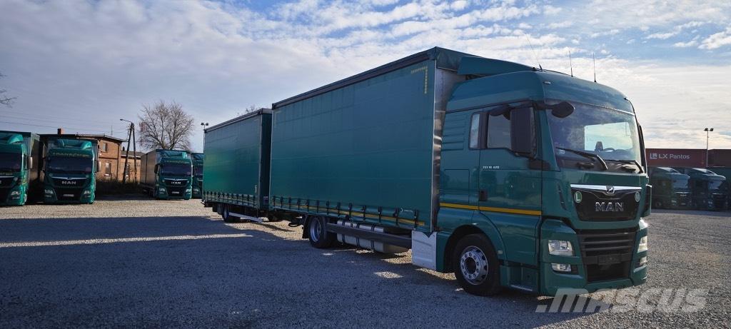 MAN TGX 18.420 Тентовані вантажівки
