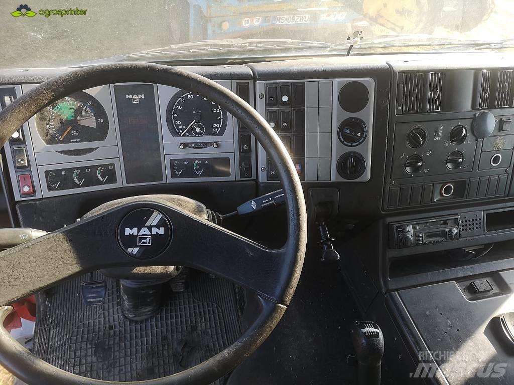 MAN F2001 Вантажівки з гаковим підйомом
