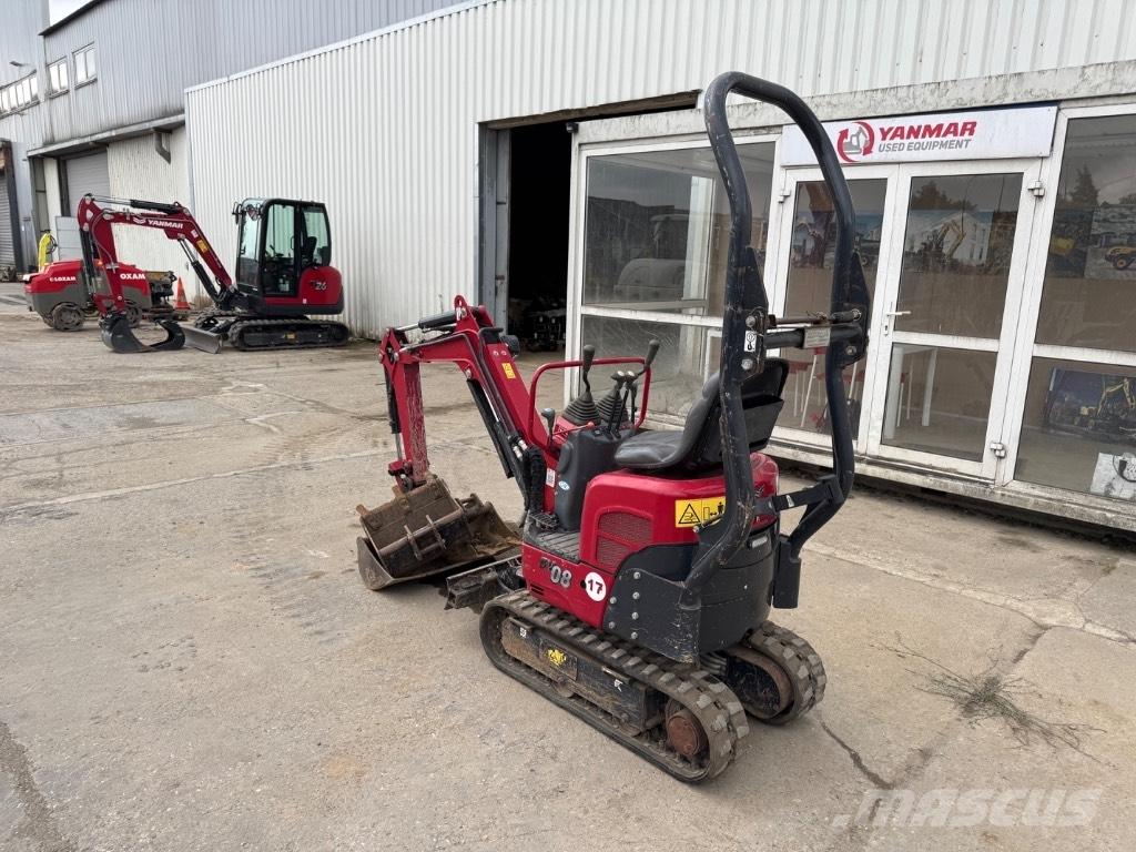 Yanmar SV08 (1D879) Міні-екскаватори < 7т