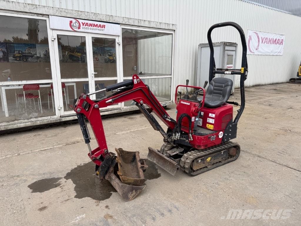 Yanmar SV08 (1D879) Міні-екскаватори < 7т