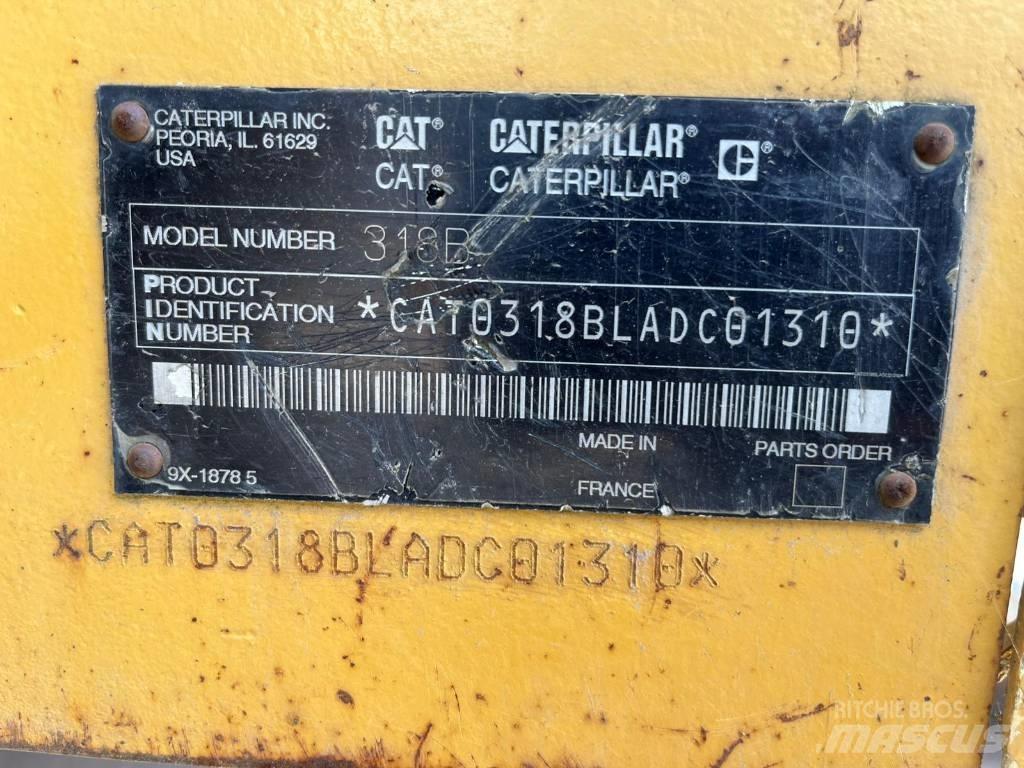 CAT 318 B L Гусеничні екскаватори