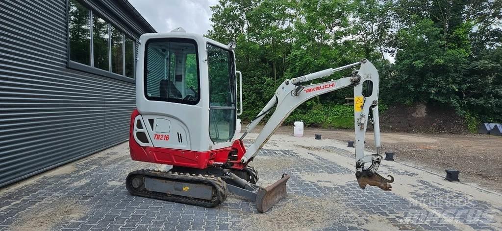 Takeuchi TB216 Міні-екскаватори < 7т