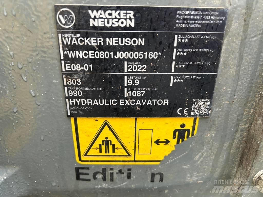 Wacker Neuson 803 Гусеничні екскаватори