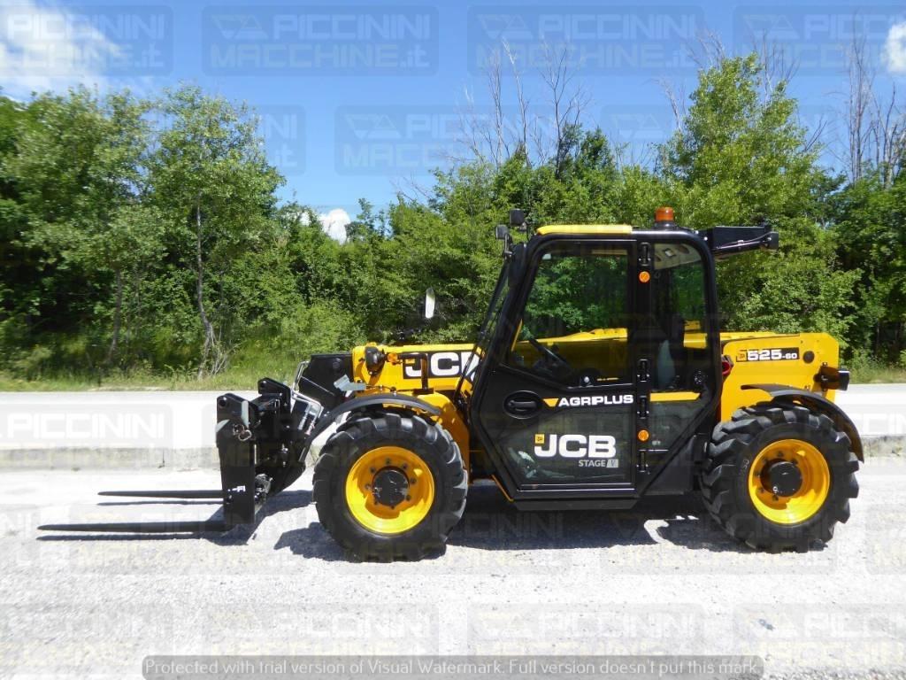 JCB 525-60 Agri Plus Телескопічні навантажувачі