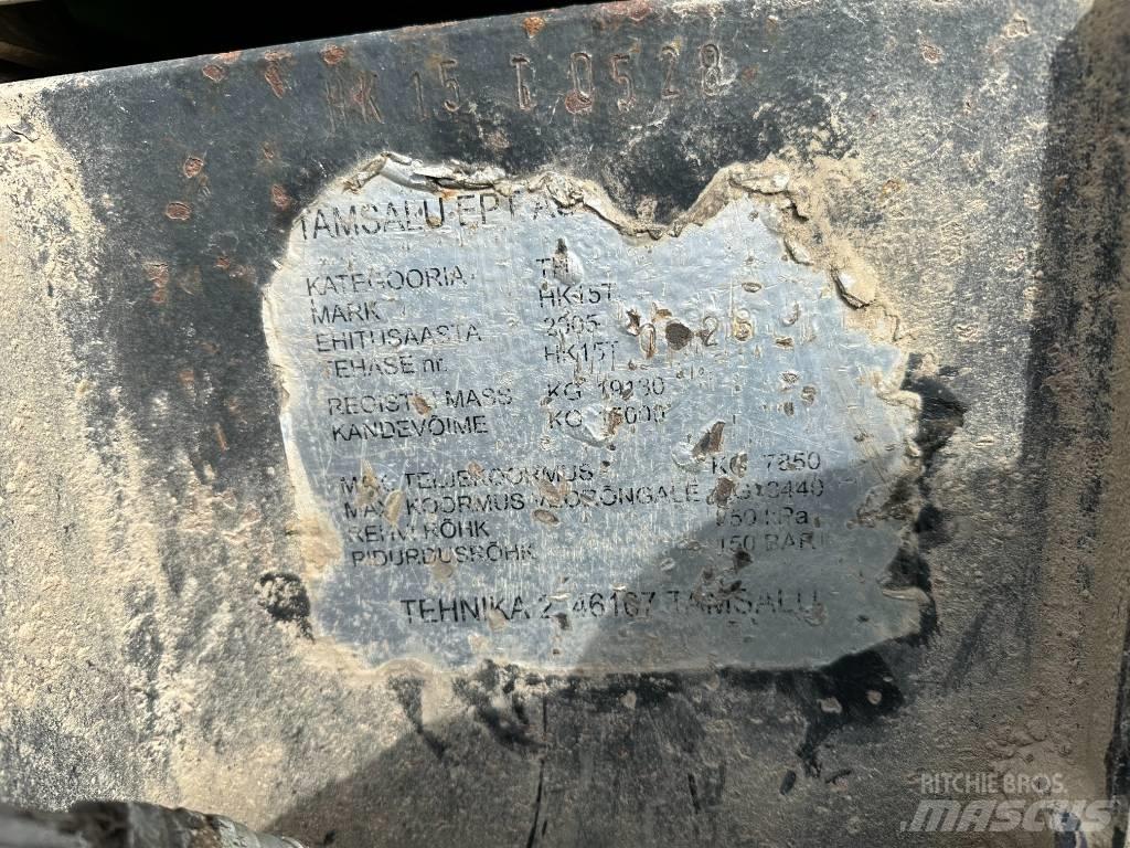Tamsalu HK15T Самосвальні причепи