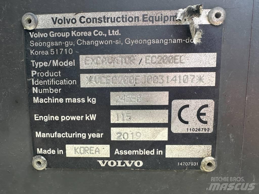 Volvo EC 200 EL Гусеничні екскаватори