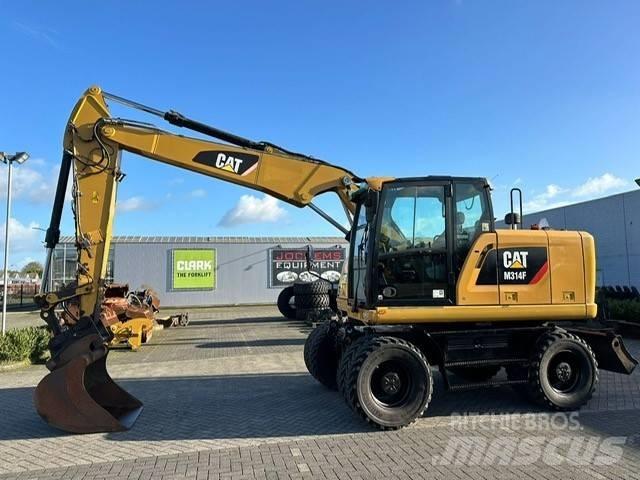 CAT M 314 F Колісні екскаватори
