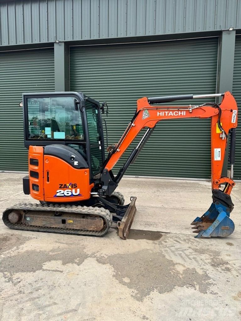 Hitachi ZX 26 U-6 CR Міні-екскаватори < 7т