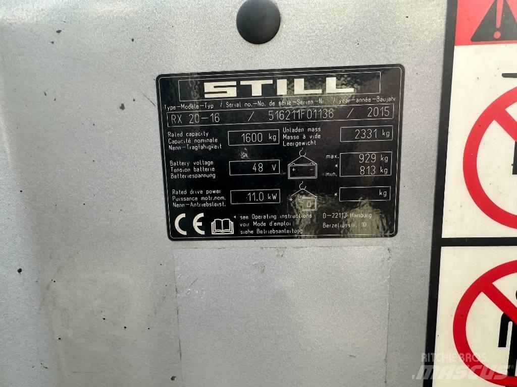 Still RX20-15 Електронавантажувачі