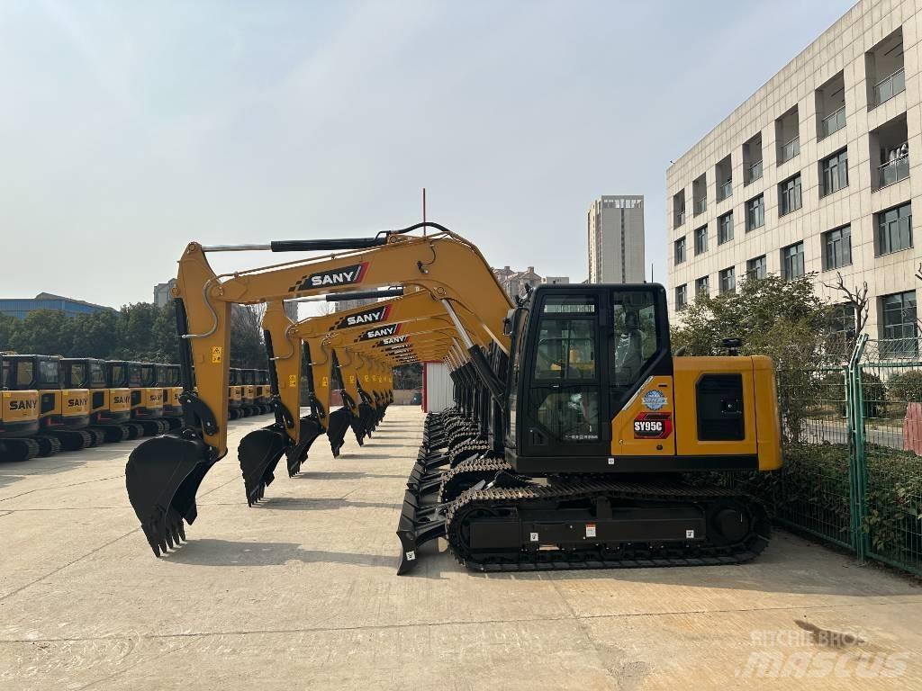Sany SY95C Колісні екскаватори